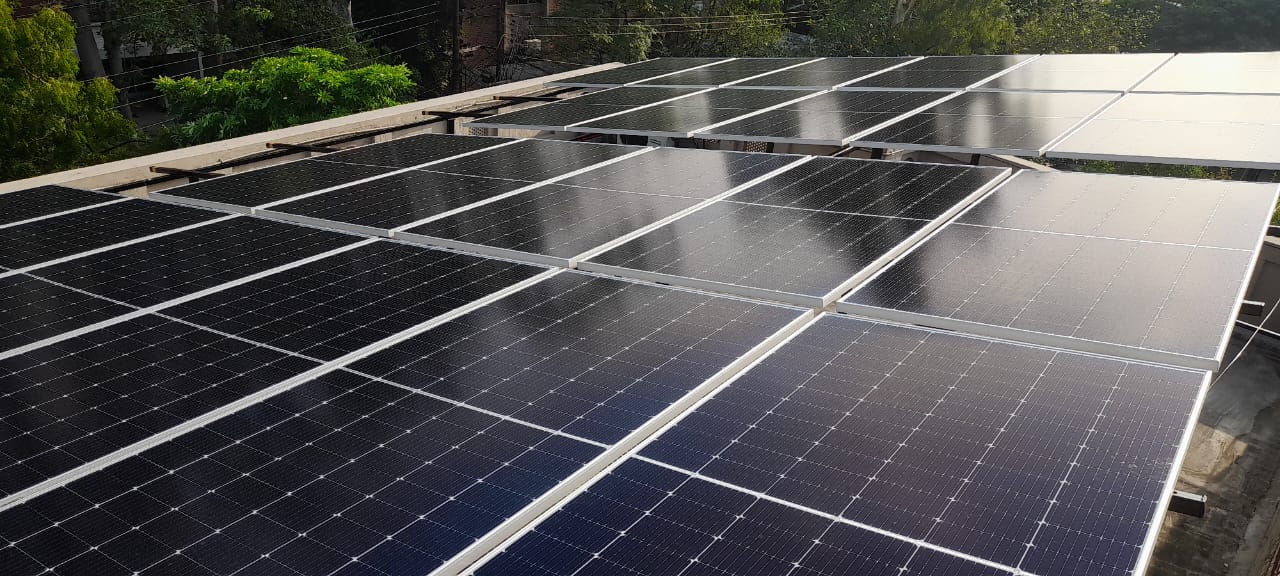 Solar panel installation by Japston Energy