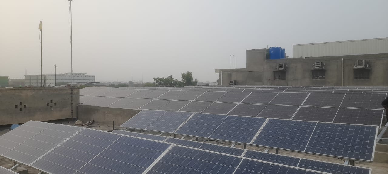 115kW solar installation at Simba Shoes Factory