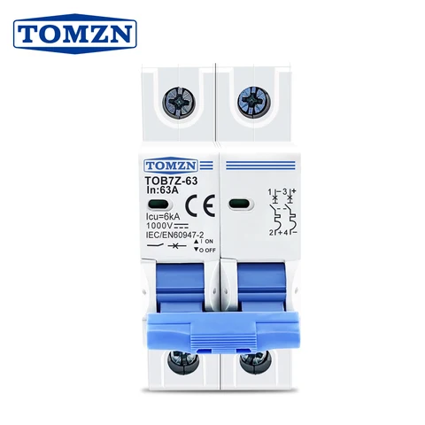 TOMZN DC solar circuit breaker